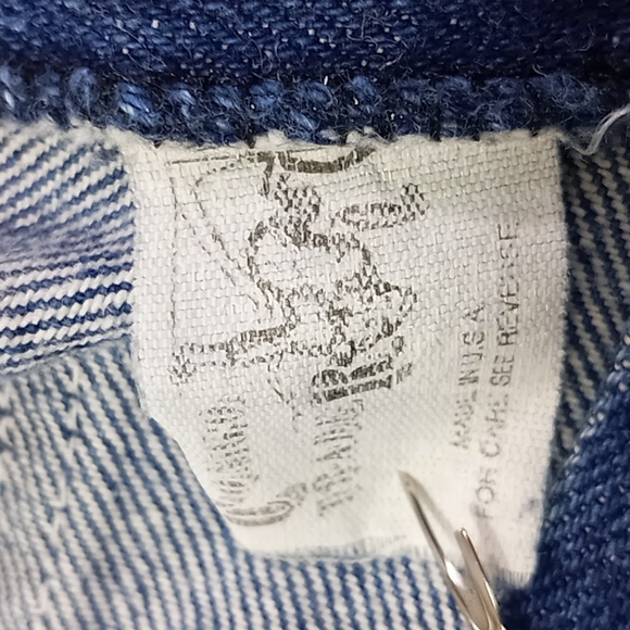 🇺🇲1980's Vintage Congo Trader Ultra High Rise Tapered Leg Mom Jeans Size 14 - Picture 16 of 16